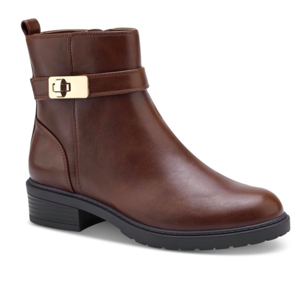 Giani Bernini Womens Faux Leather Boots Size 5.5 NEW #K551 - Picture 1 of 7
